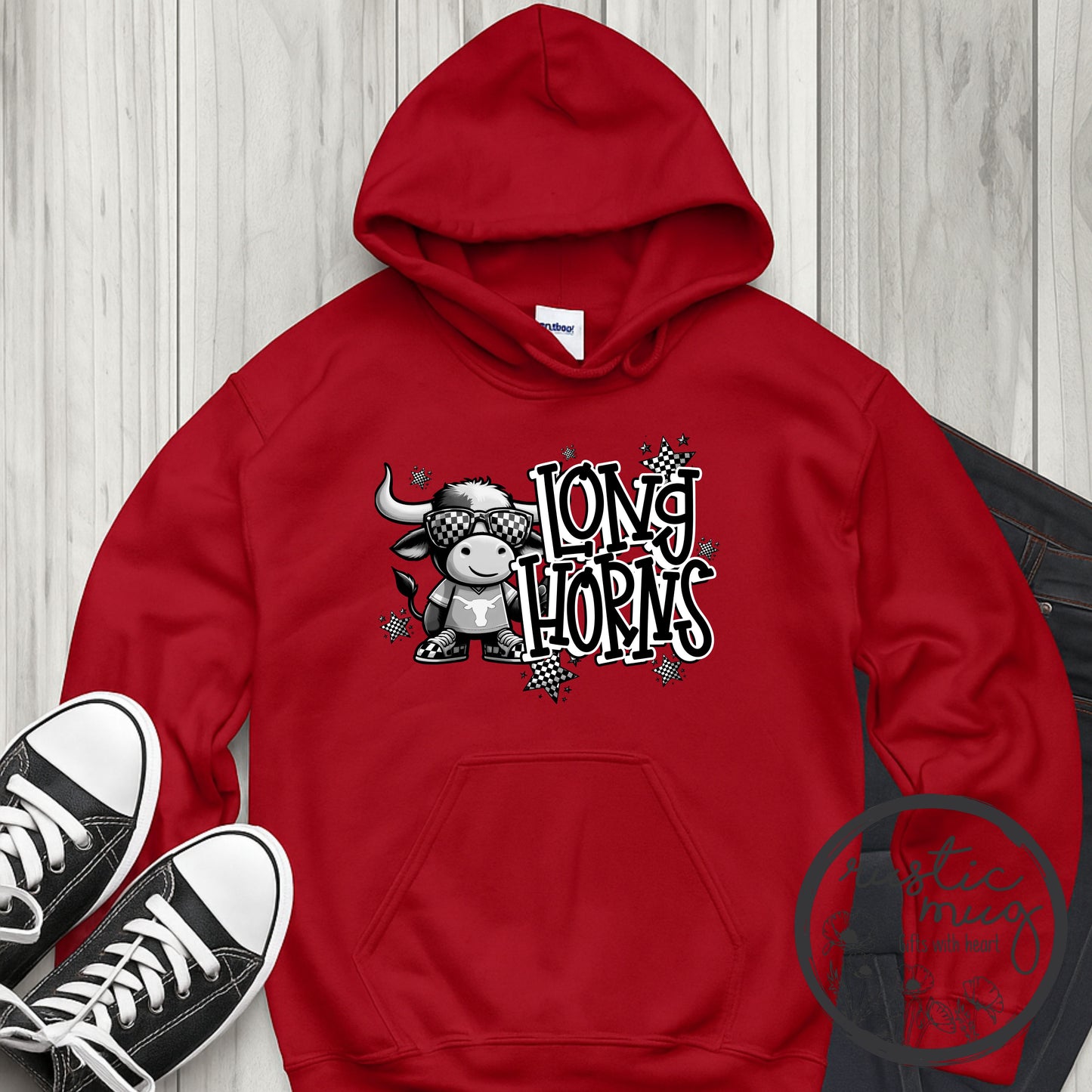 Youth Longhorn Rockstar Hoodie