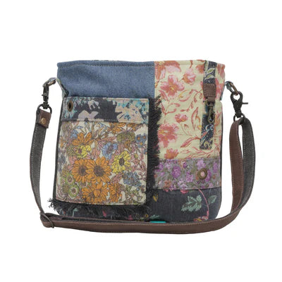 Le Fleur Blu Shoulder Bag by Myra