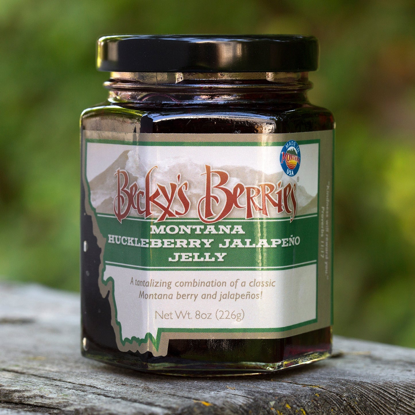 Montana Huckleberry Jalapeno Jelly