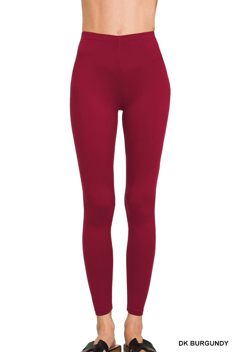 Premium Microfiber Full Length Leggings