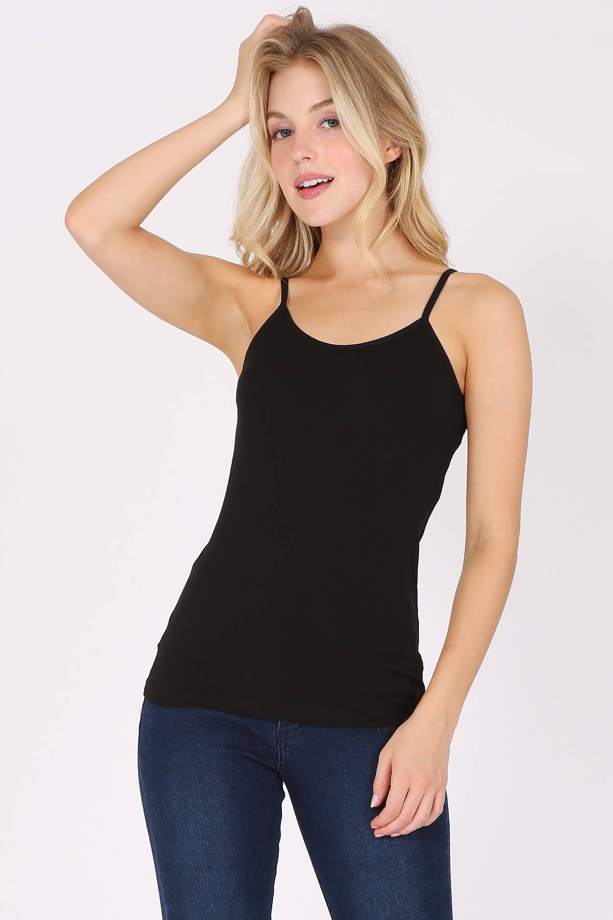 Plus Spaghetti Strap Cami Top