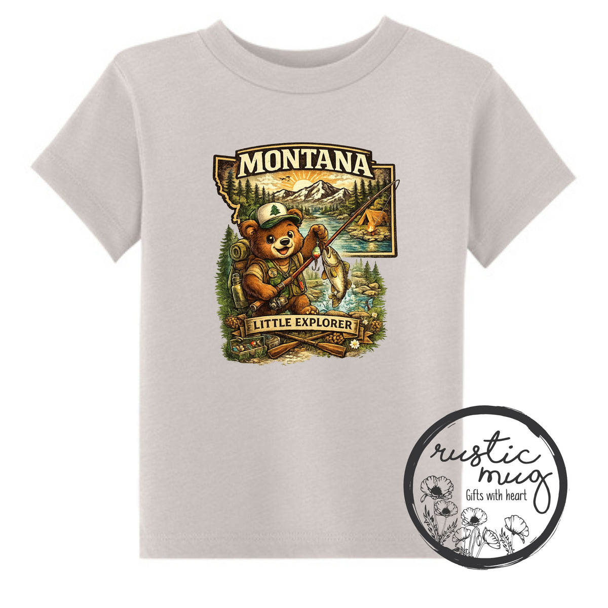 Boys Little Explorer Tee