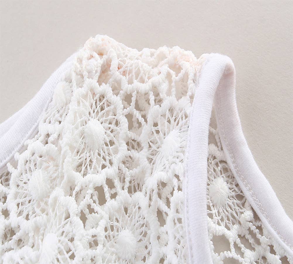 Girls Dreamy Days Lace & Jeans Duo
