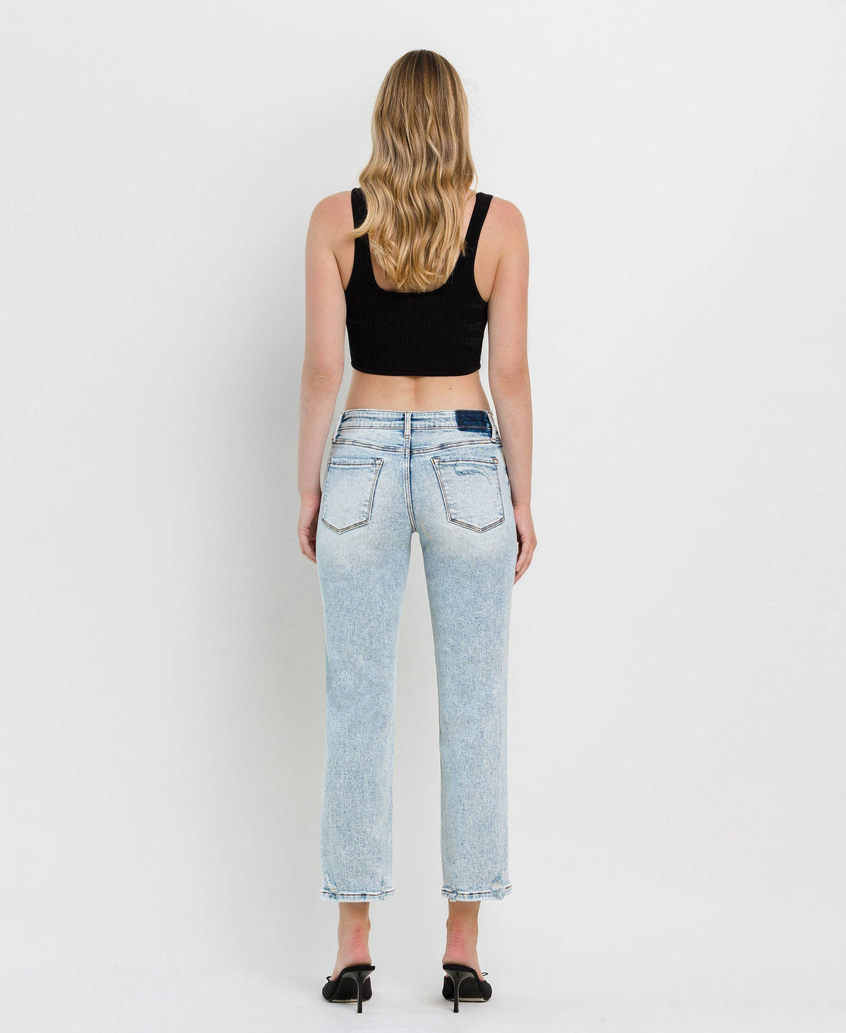 Like A Boss Mid Rise Crop By Lovervet