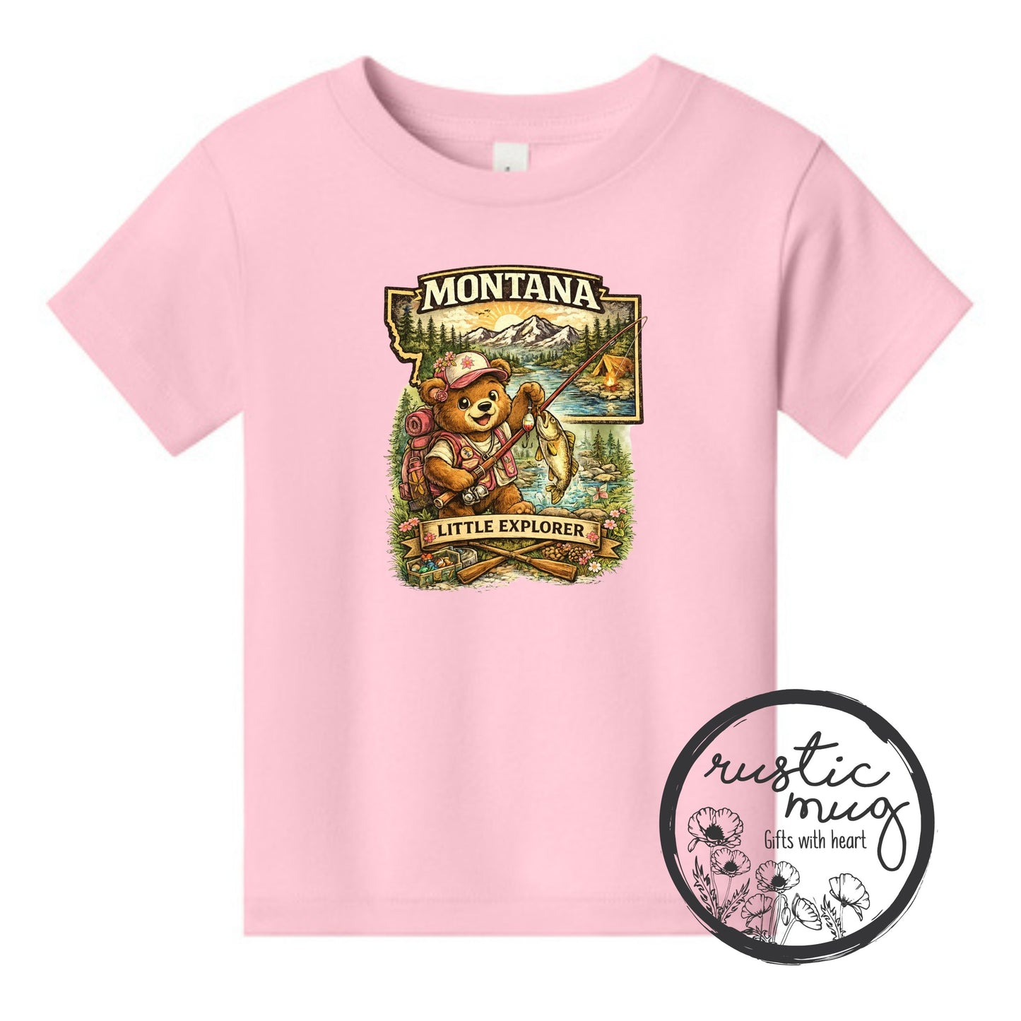 Girls Little Explorer Tee