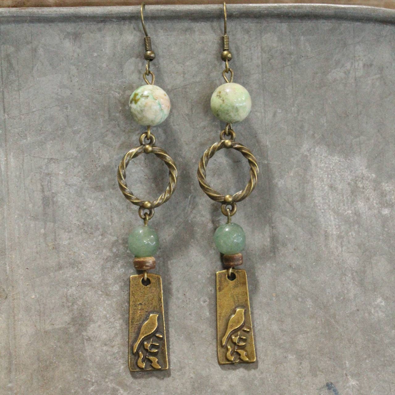 Song Birds Dangle Drop Earrings