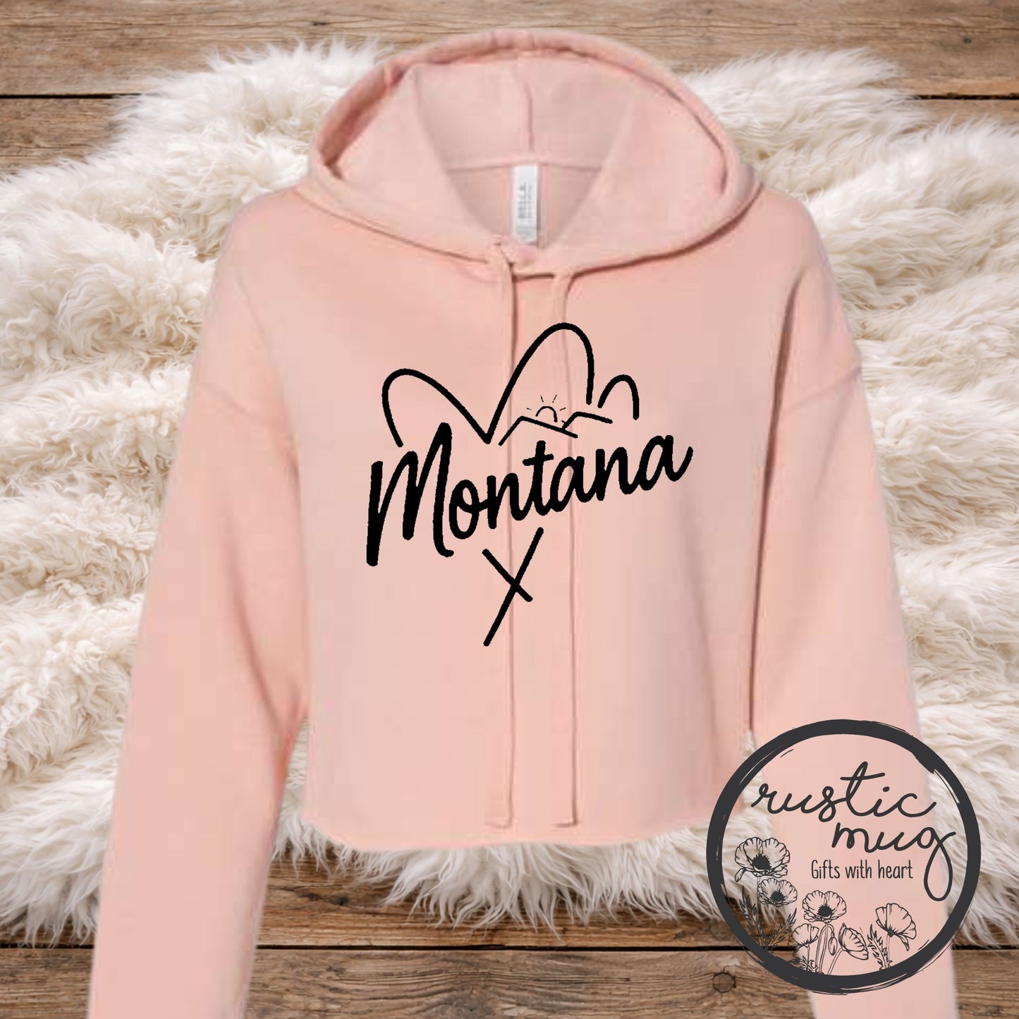Montana Crop Hoodie