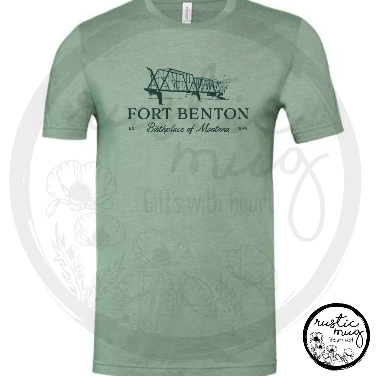 FT. Benton Old Steel Bridge Tee