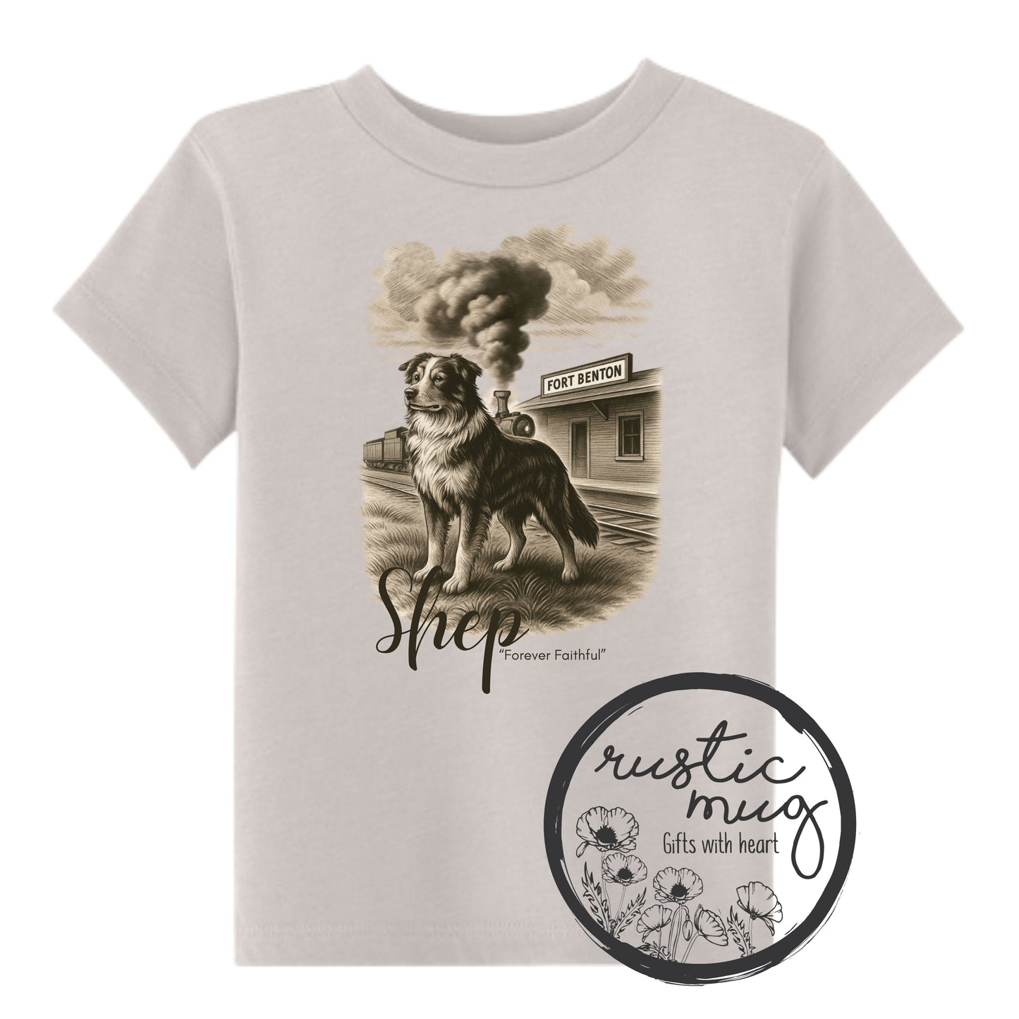 Shep Forever Faithful Toddler Tee