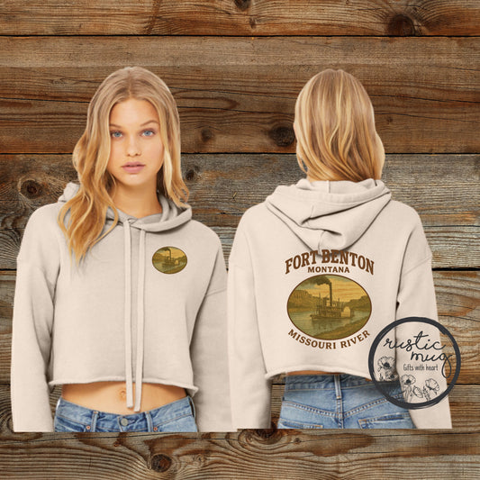 Steamboat Cropped Hoodie