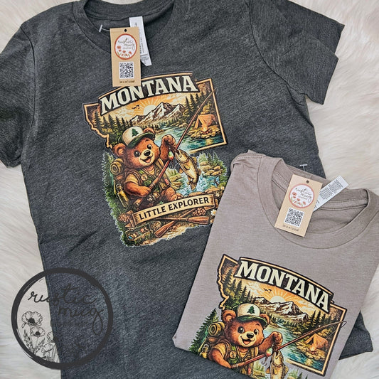 Boys Little Explorer Tee