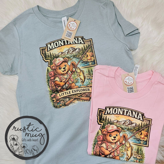 Girls Little Explorer Tee