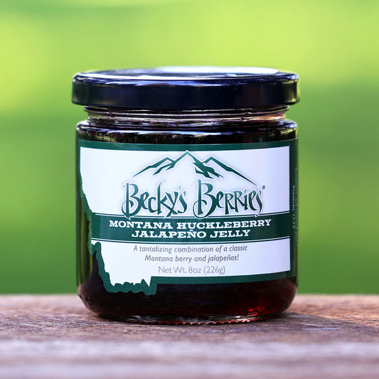 Montana Huckleberry Jalapeno Jelly