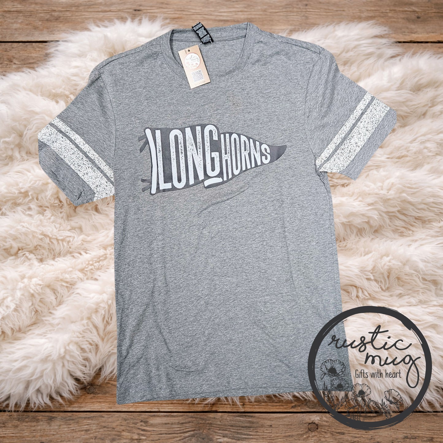 Longhorn Pennant Game Day Tee