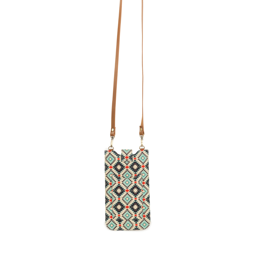 Shimmering Lake Small Crossbody Bag & Phone Case by Myra