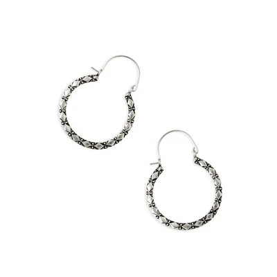 Colette Silver Hammered Earring