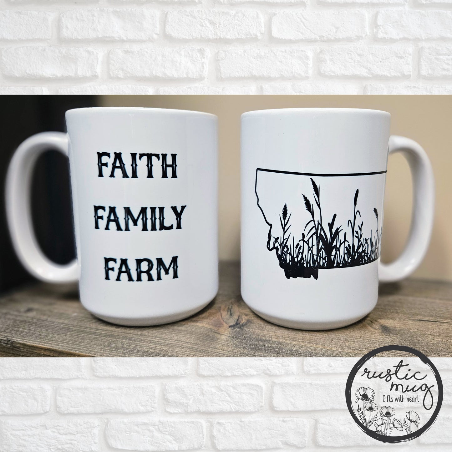 Faith Family Farm Montana Mug