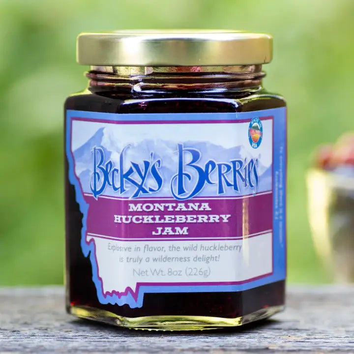 Montana Wild Huckleberry Jam