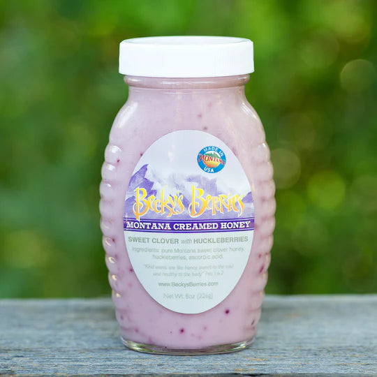 Montana Huckleberry Creamed Honey