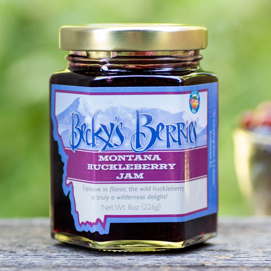 Montana Wild Huckleberry Jam