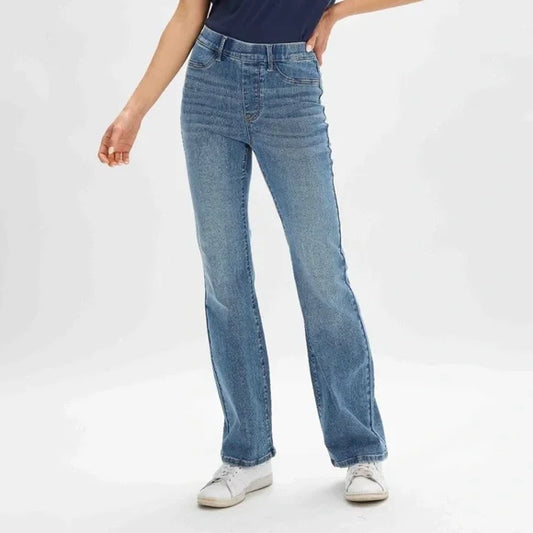 Judy Blue High Waist Pull on Slim Bootcut Jeans