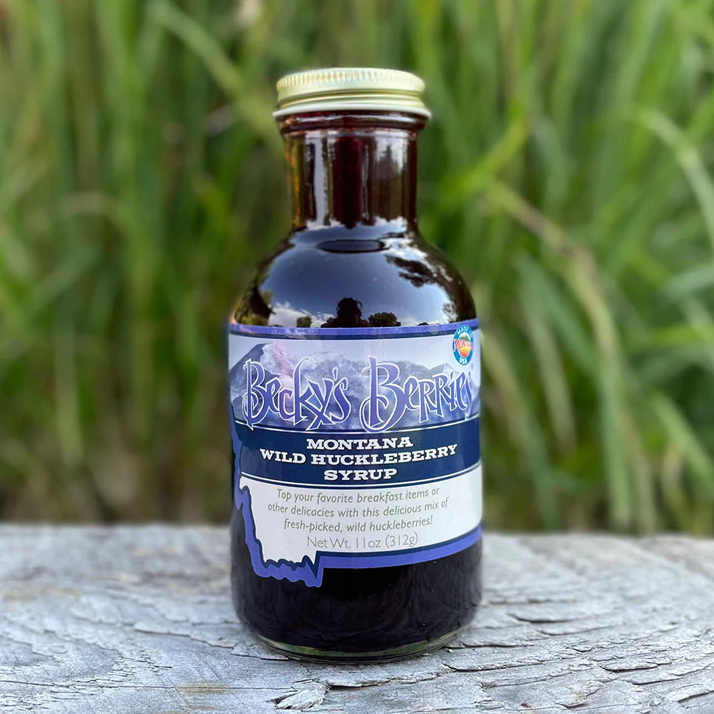 Montana Wild Huckleberry Syrup