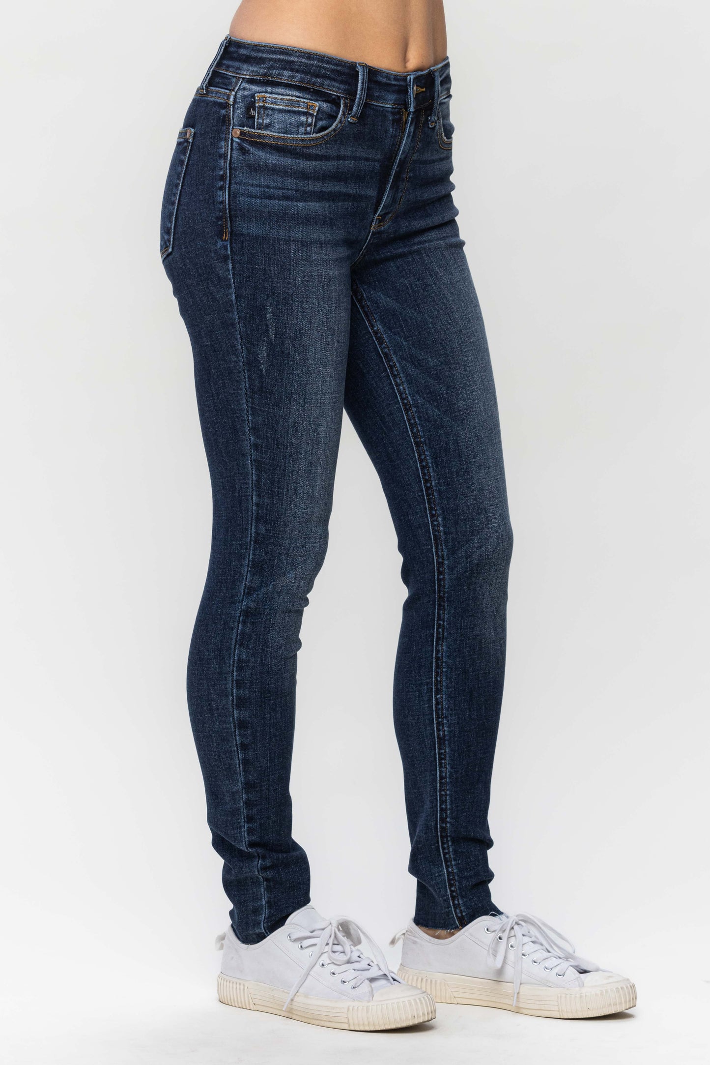 Judy Blue Raw Hem Skinny Jean