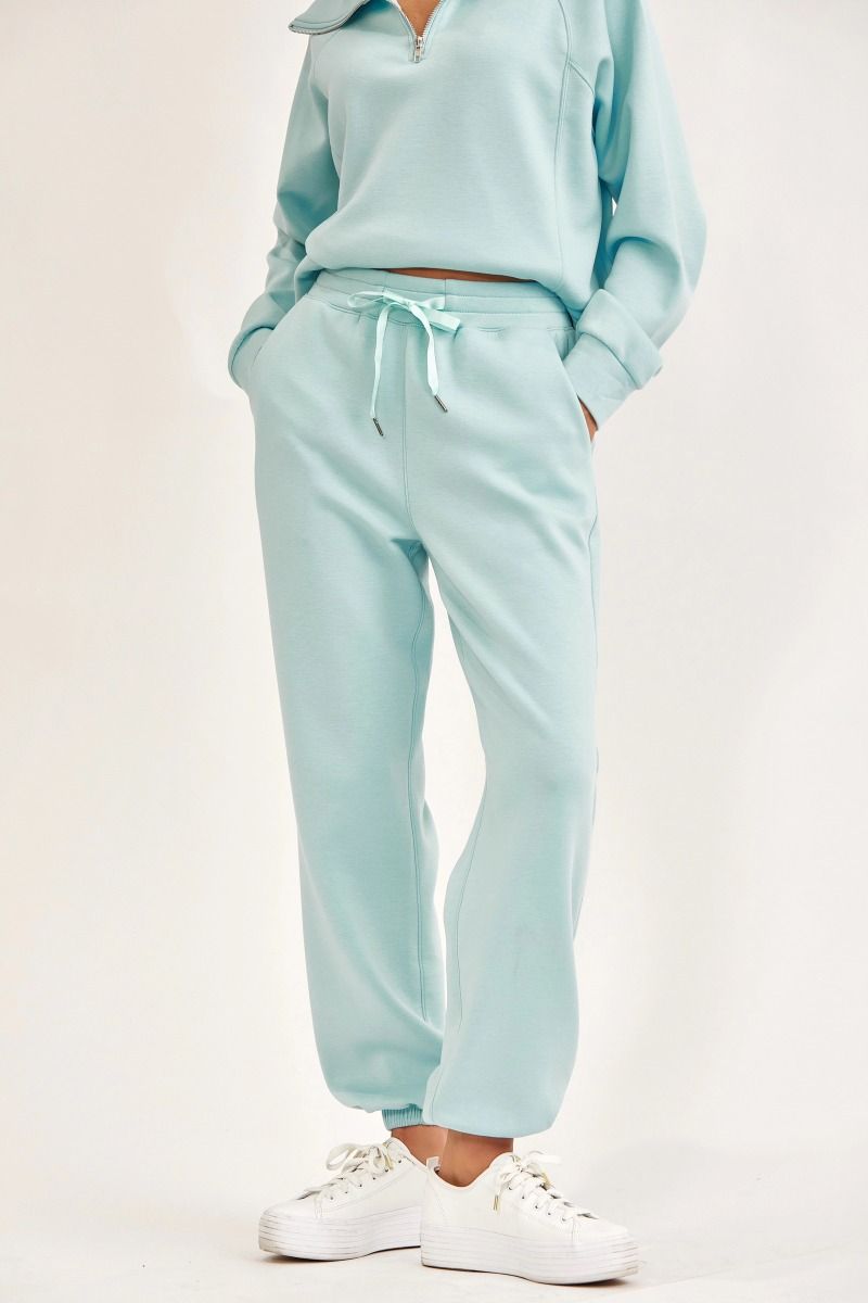 2 Pc Half Zip Loungewear