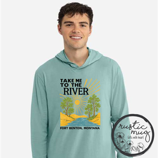 Take Me to the River Hooded Tee