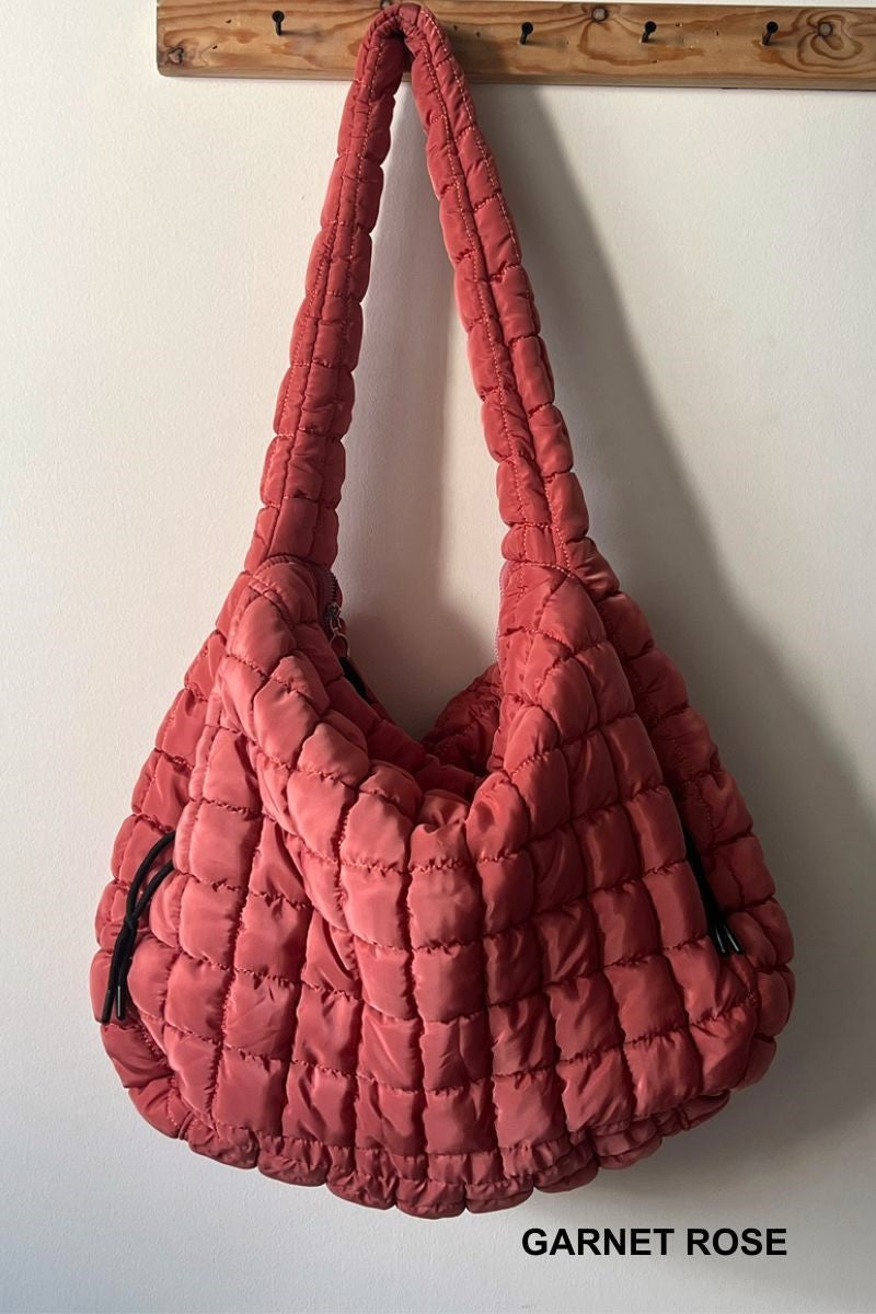 Premium Oversized Quilted Carryall Bag