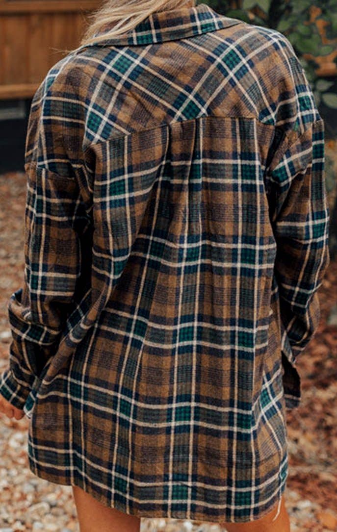 Lightweight Plaid Shacket