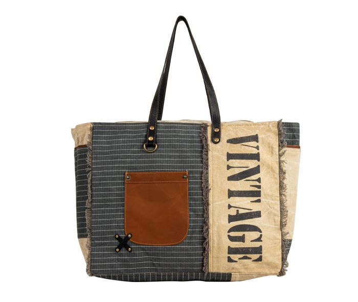 Vintage Excursions Weekender Bag by Myra