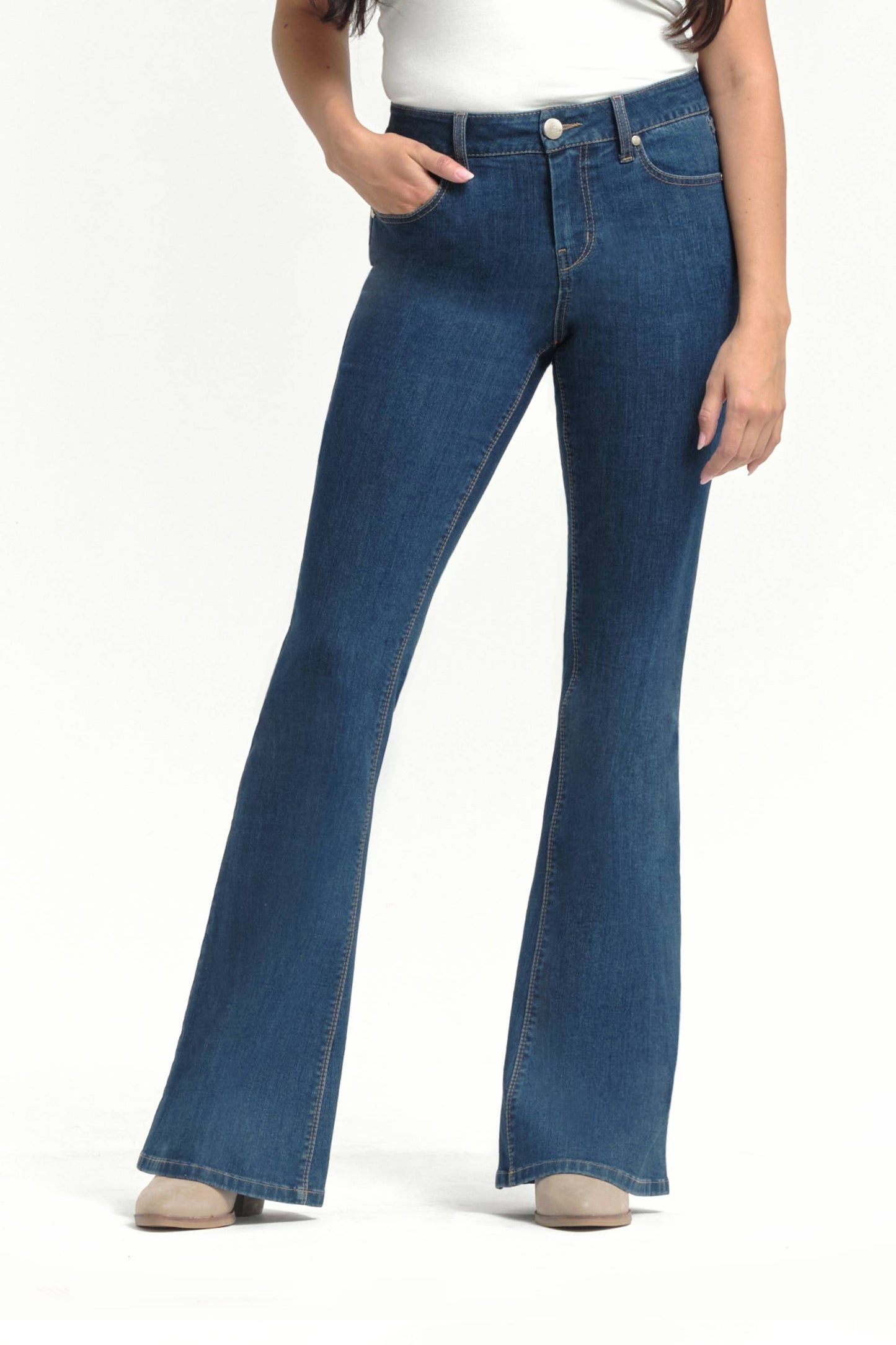 Bae Mid-Rise Flare Jean