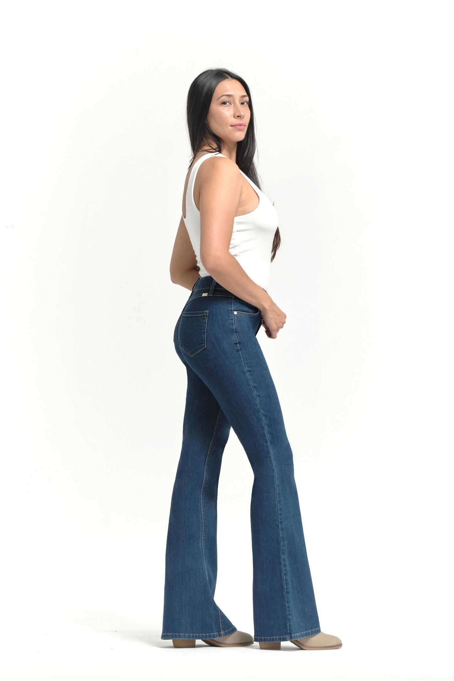 Bae Mid-Rise Flare Jean