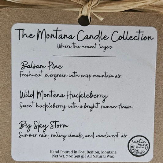 The Montana Candle Collection