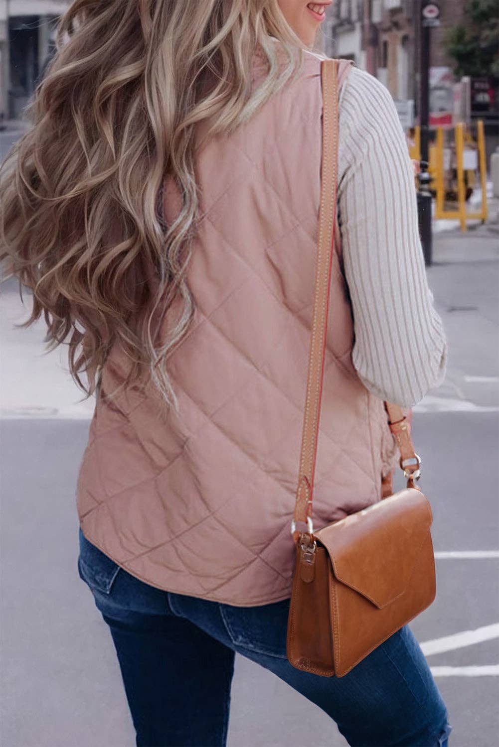 Fleece Lined Reversable Quilted Vest