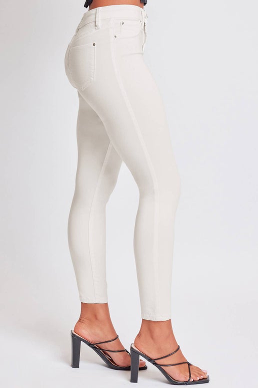 Hyperstretch Mid-Rise Skinny Jean by YMI