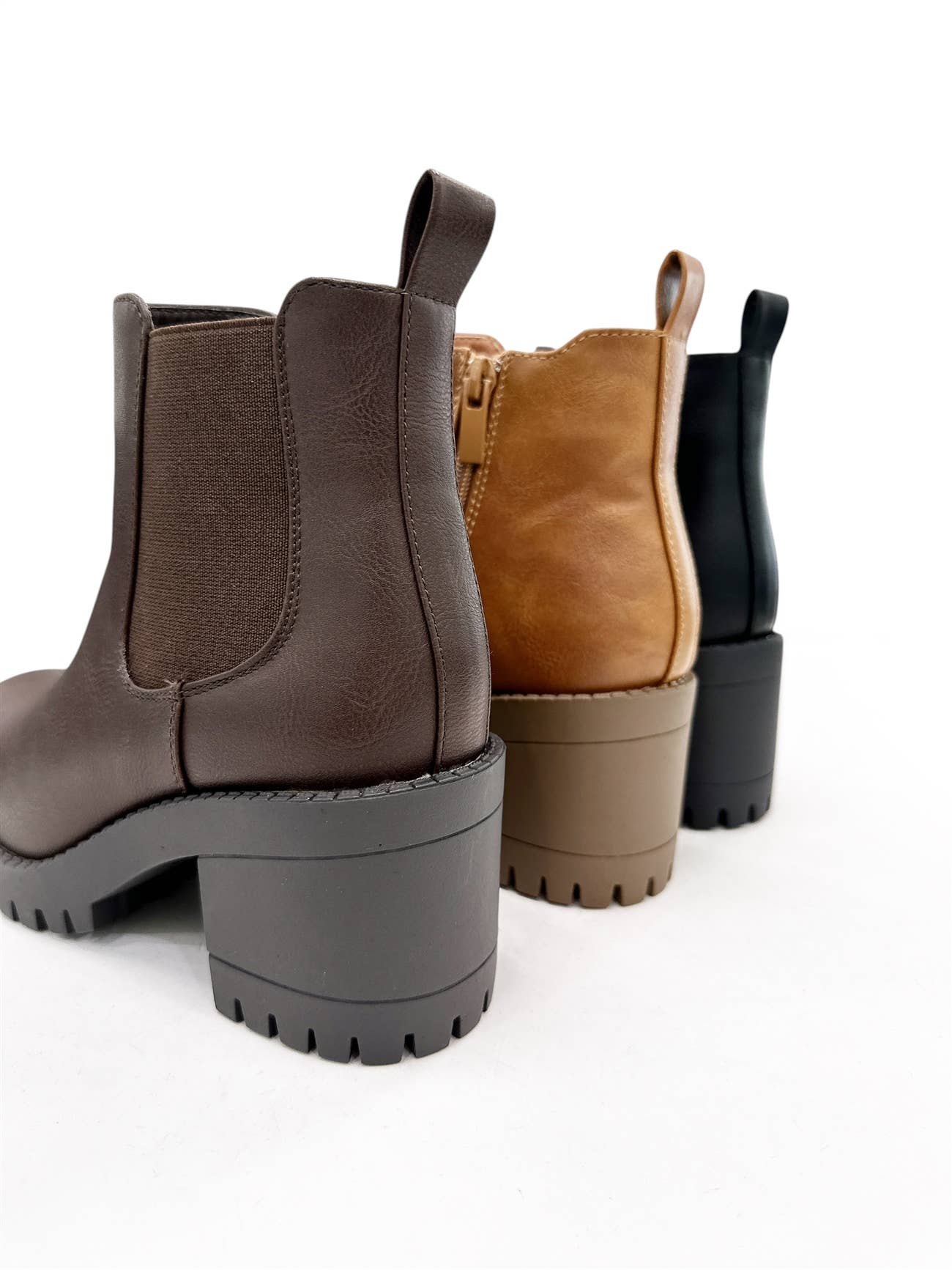 Bianca Block Heel Chelsea Bootie