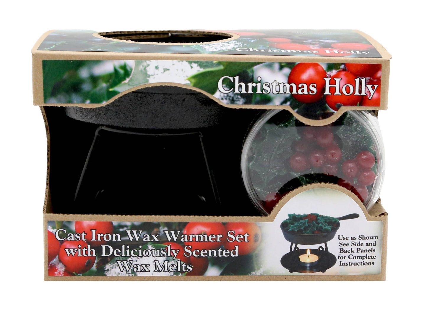 Christmas Holly Wax Melt Gift Pack Set