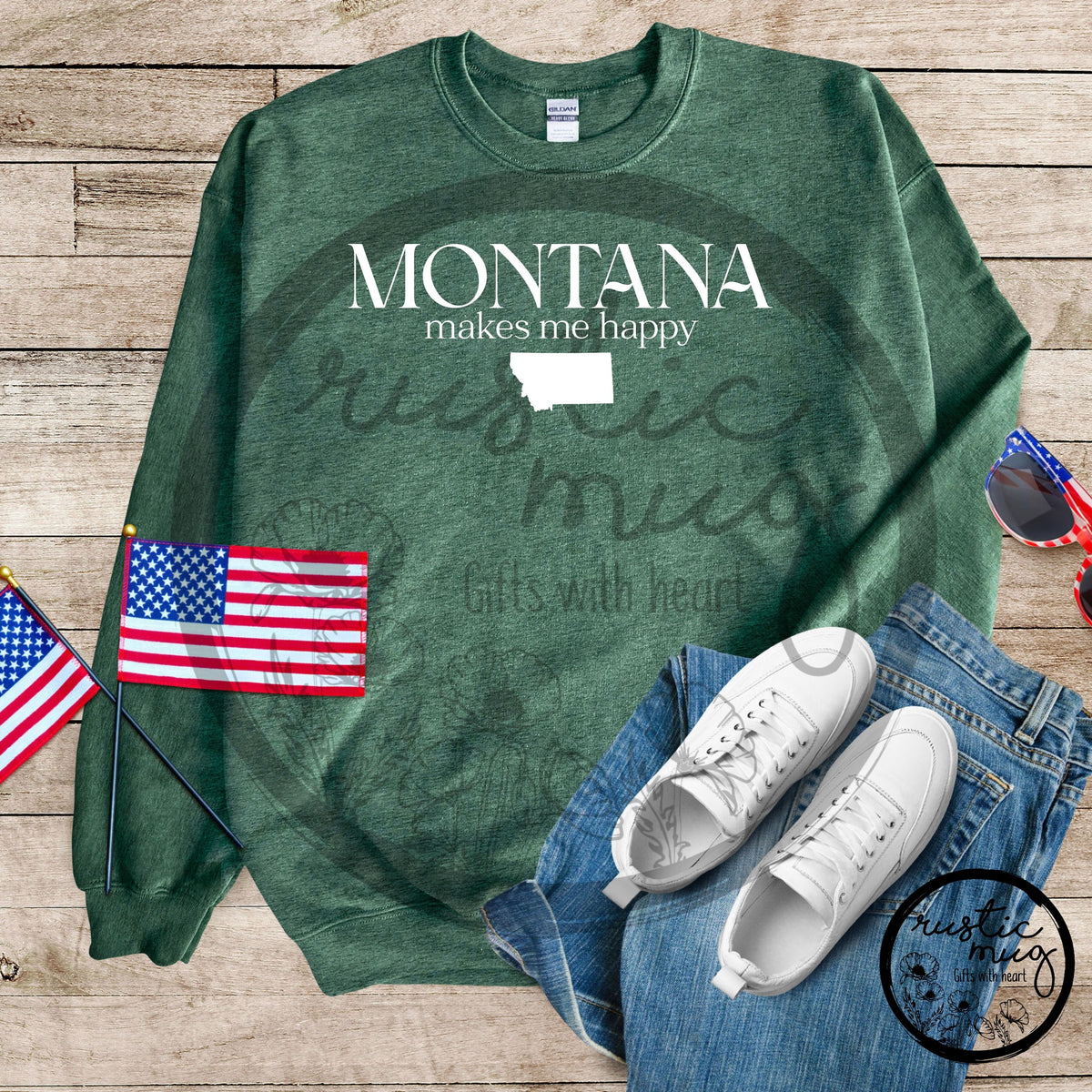 Montana Makes Me Happy Sweatshirt