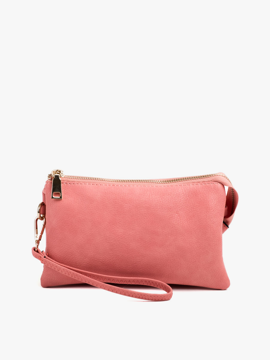 Riley Monogrammable 3 Compartment Crossbody/Wristlet