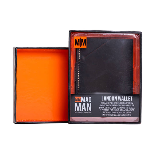 Slim Genuine Leather Front Pocket Wallet