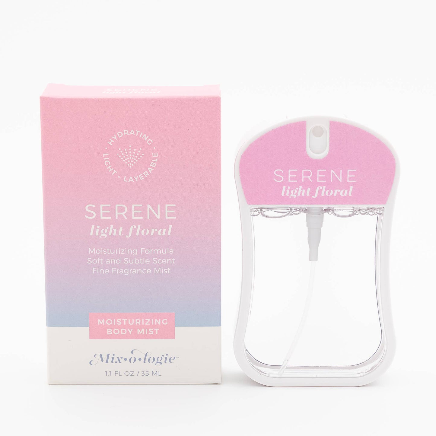 Mixologie - Serene (light floral) | Moisturizing Body Mist (35 mL)