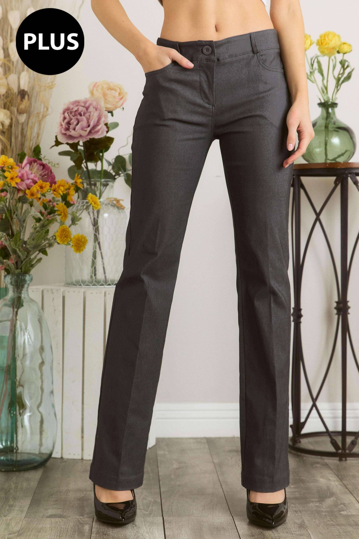 Plus Size Millenium Dress Pants