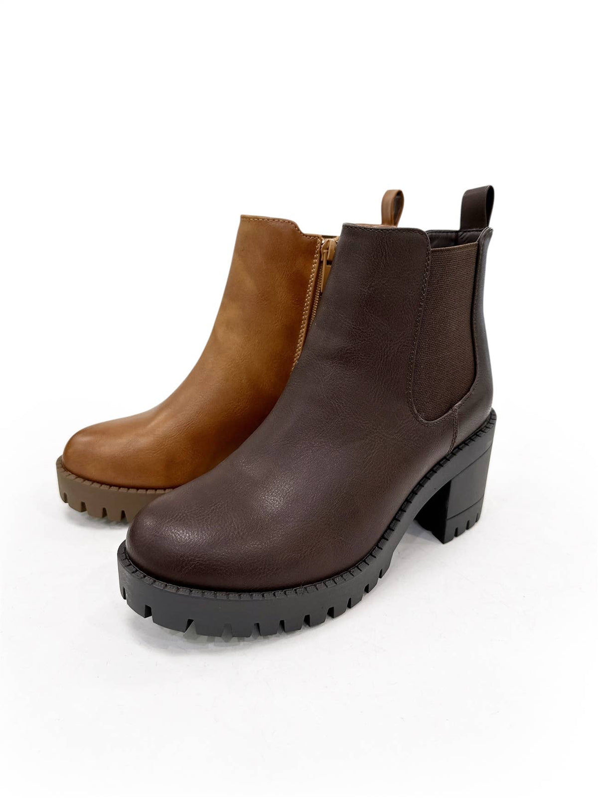 Bianca Block Heel Chelsea Bootie