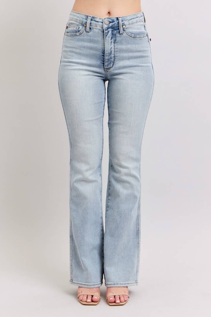 Lt Wash High Waisted Tummy Control Bootcut by Judy Blue