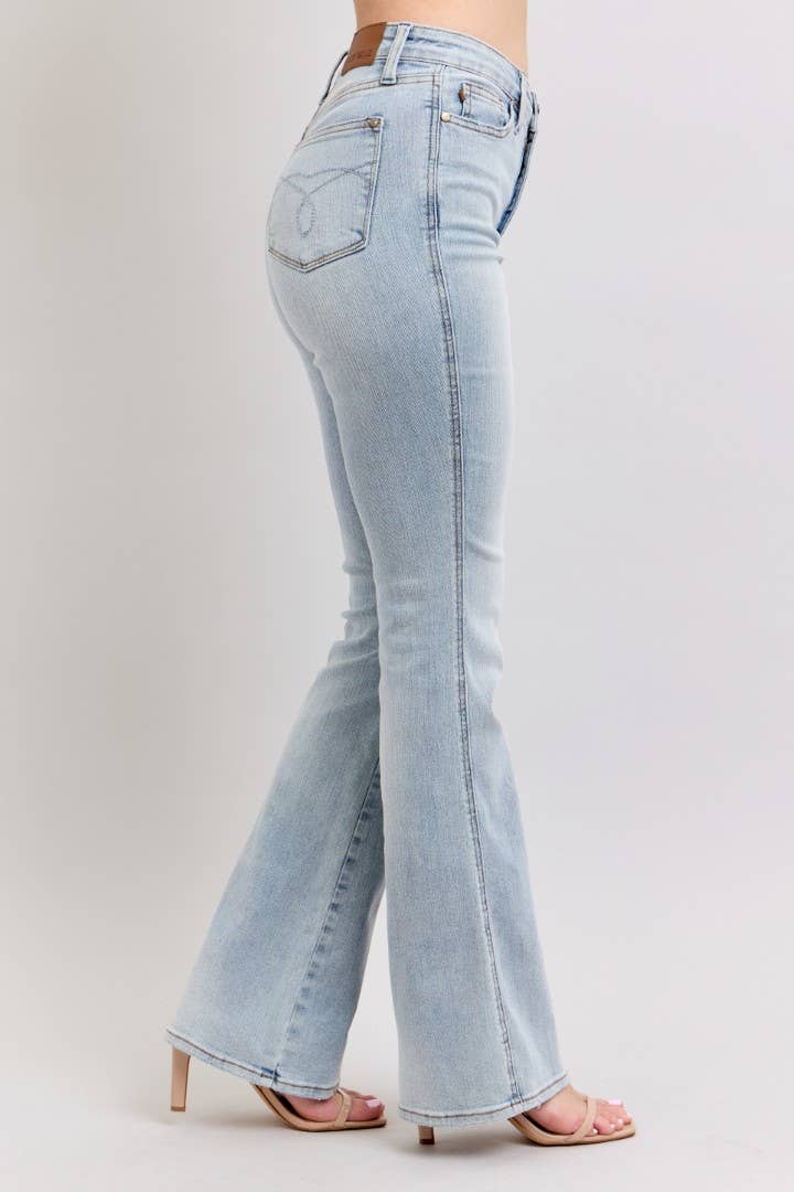 Lt Wash High Waisted Tummy Control Bootcut by Judy Blue