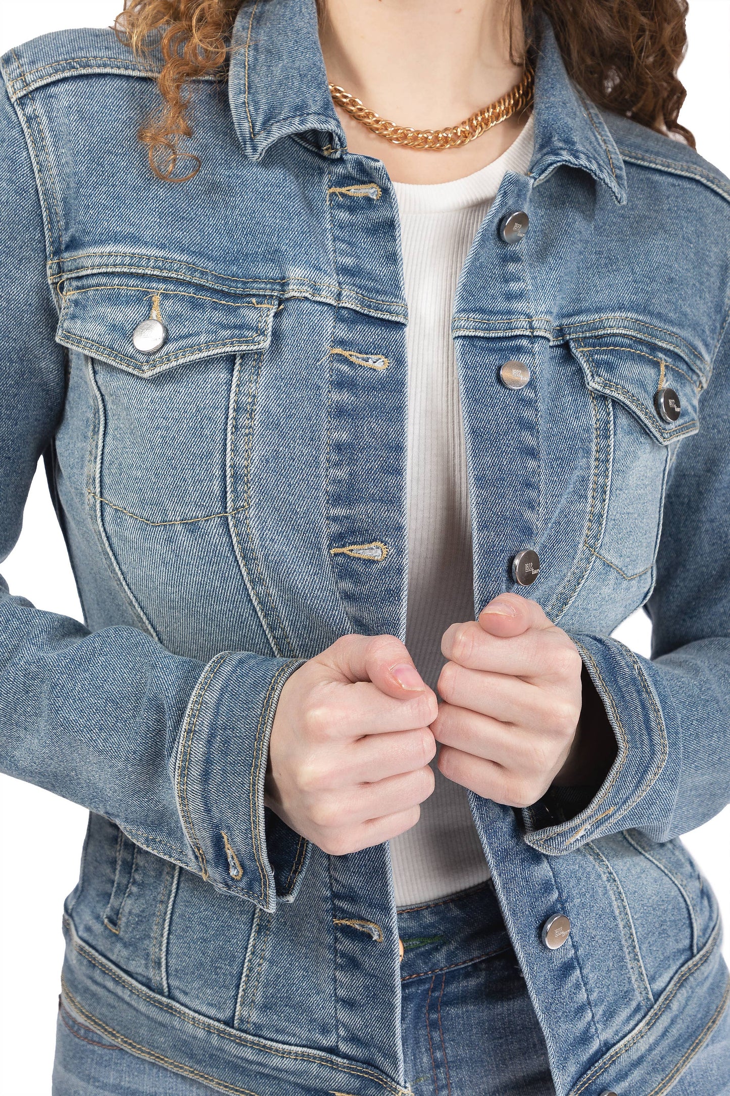 Sustainable Stetch Denim Jacket