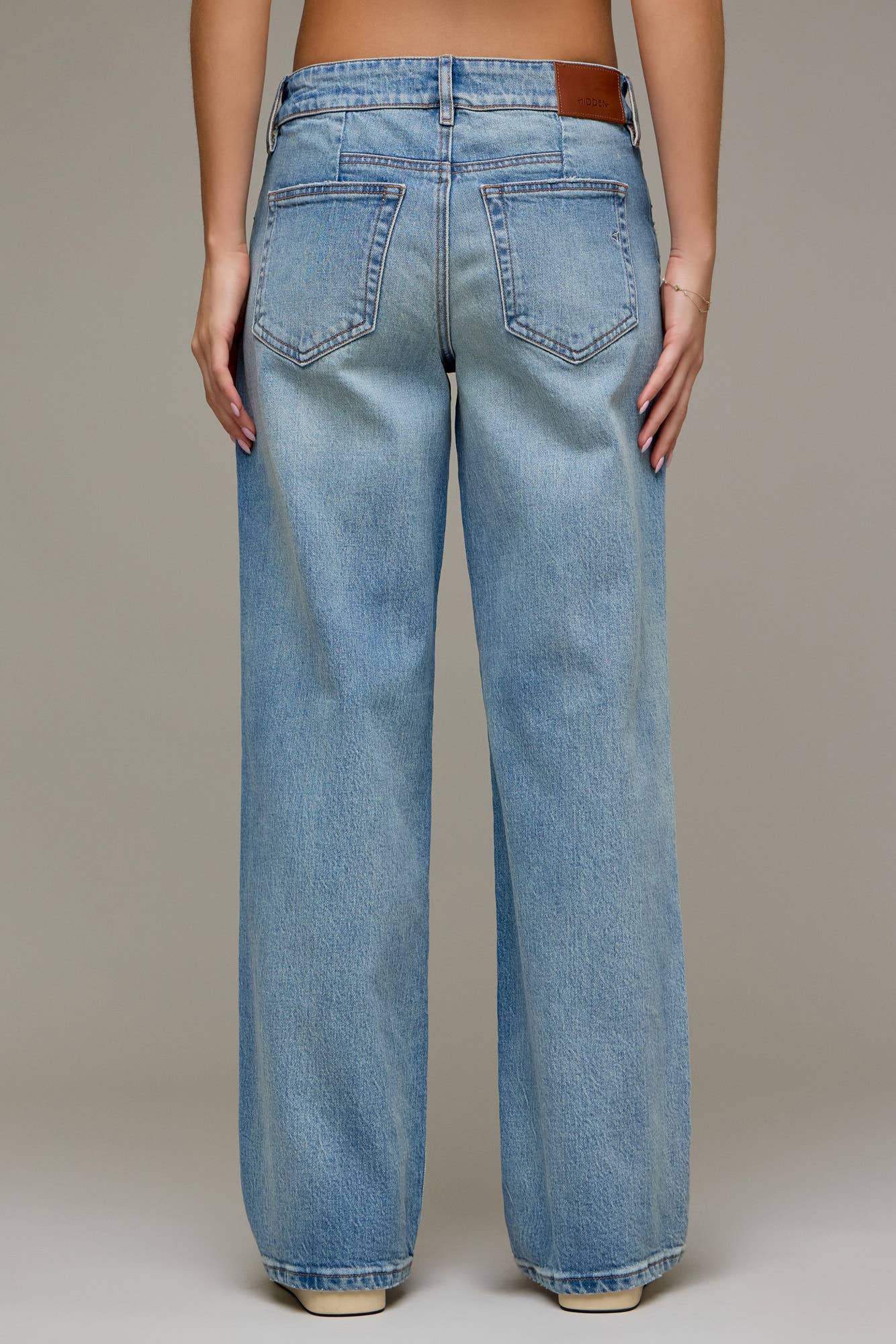 Logan Hi Rise Classic Dad Jean by Hidden