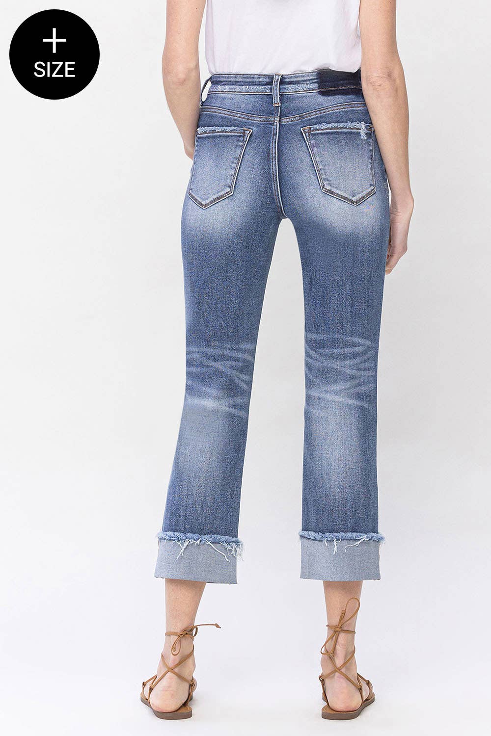 Infallible High Rise Cuffed Jeans by Lovervet